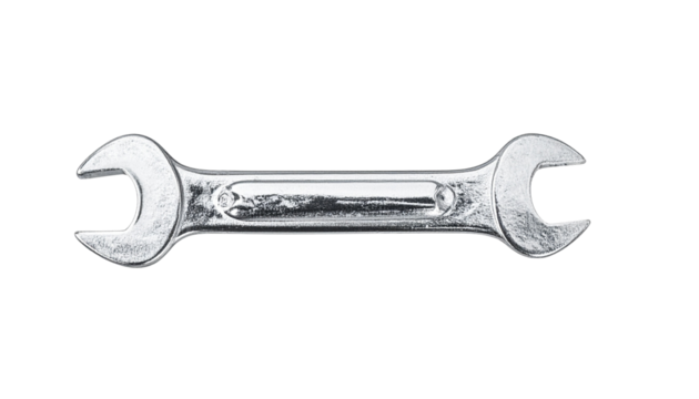 wrench isolated on white background