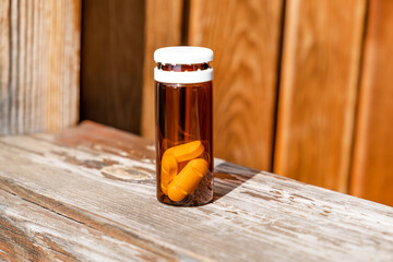 Pills in Phial closeup