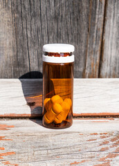 Pills in Phial closeup