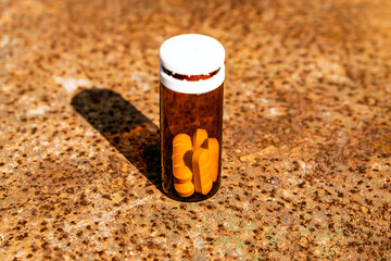Pills in Phial closeup