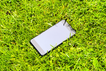 Lost Phone outdoors