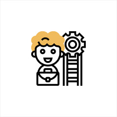 Man with Ladder