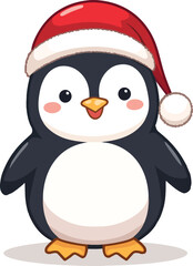 Fototapeta premium Christmas Penguin