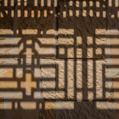 Realistic Architectural Shadows with Geometric Sunlight Patterns