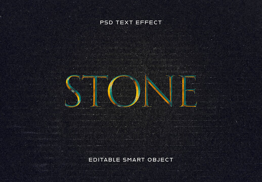 Rusty Metal Text Effect