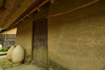 世界遺産である石見銀山にある古民家　島根県大田市大森町