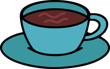 cup of traditional brazilian coffee