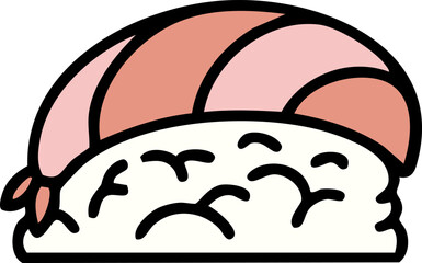 japanese nigiri sushi on rice