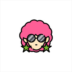 Woman with Glasses