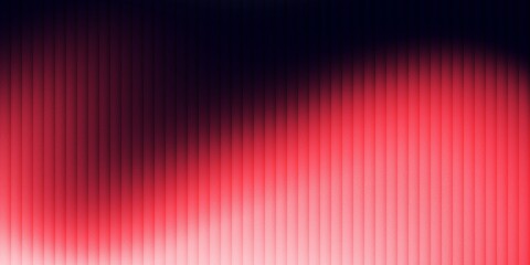 Abstract background of wave red gradient fractal glass with noise and grainy texture