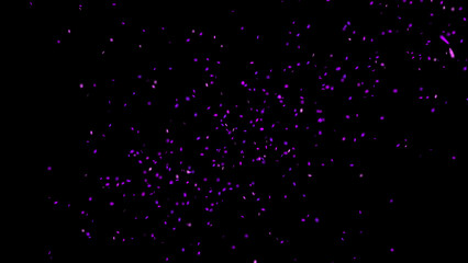 Blurred fire embers sparks on black background . Texture isolated overlays. Concept of particles, sparkles, light and flame.