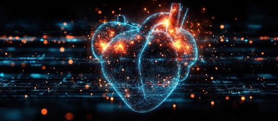3D Illuminated Heart.
