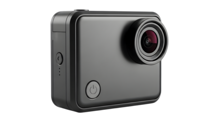 Compact action camera for capturing thrilling adventures and high-quality footage outdoors