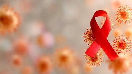 Leprosy Awareness Campaign Background With Subtle Details