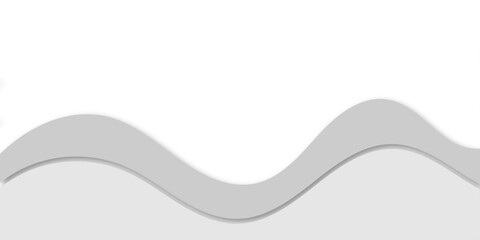abstract grey white wave background design 