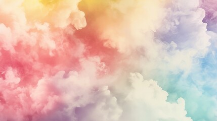 Colorful smoke and cloud backgrounds, perfect for creative designs, posters, banners, or digital art that require vibrant and lively visual effects.
