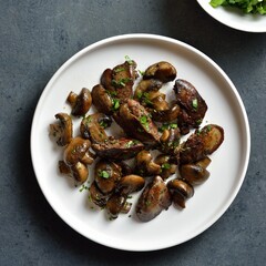 Roasted chicken liver