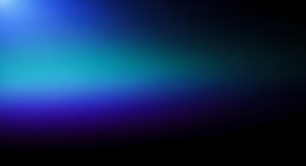 Fototapeta premium Blue Teal Dark Gradient Abstract Background Smooth Soft Vertical