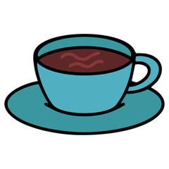 cup of traditional brazilian coffee