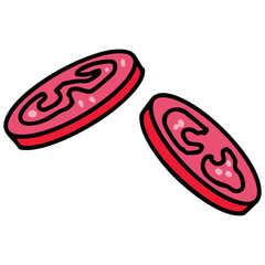 brazil food slices of tomato