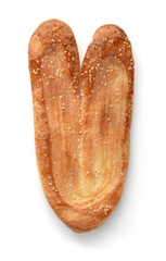 Puff pastry palmiers with sesame
