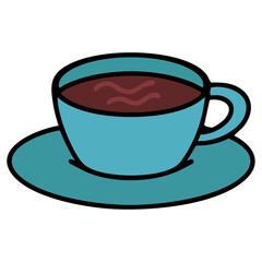 cup of traditional brazilian coffee