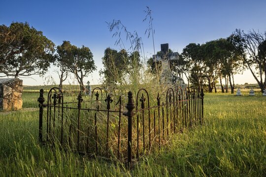Old cemetery, Greenough Museum Village, Western Australia, Australia