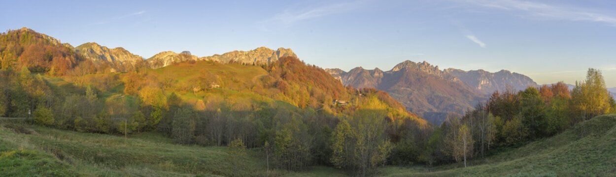 Sunrise Piccolo Dolomiti, Recoaro Terme, Province of Vicenza, Italy