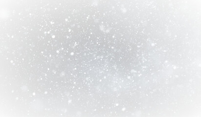 Matte falling snow overlay with white flakes wide angle transparent effect ideal for digital compositions and holiday art