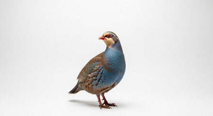 pheasant isolated on white background