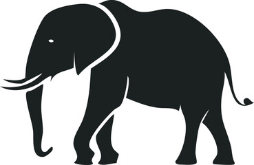 elephant, animal, vector, illustration, animals, silhouette, mammal, design, wild, art, cartoon, nature, drawing, wildlife, baby, zoo, icon, india, safari, big, bear, horse