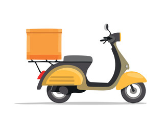 Obraz premium scooter, motorcycle, bike, motor, motorbike, vespa, moped, transport, vintage, vector, vehicle, transportation, ride, illustration, italian, retro, delivery, drive, icon, engine, 