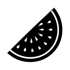 watermelon slice vector illustration 