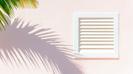 Light and Shadow, A geometric window frame illuminated by sharp sunlight creates a striking visual contrast in this captivating image.