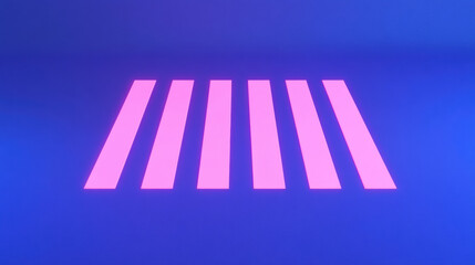 Light and Shadow, Street scene at night illuminated by vibrant neon lights in a bustling urban setting.