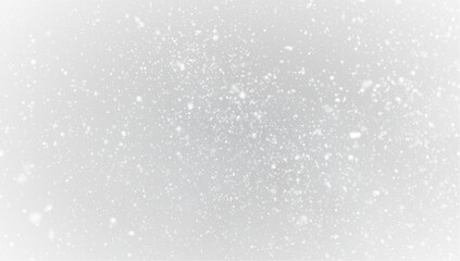 Snowfall PNG on dark background. Winter snow texture