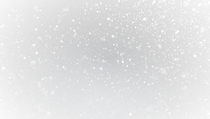 Heavy falling snow PNG overlay on black backdrop