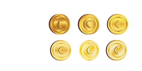 Golden Euro Currency