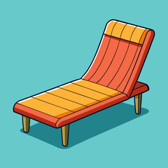 wooden chair isolated on white