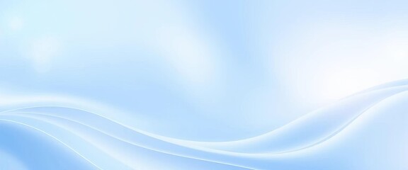 Soft gradient light blue background with flowing organic swirls and gentle curved textures, creating a peaceful and serene atmosphere, backdrop, light blue