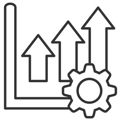 Improvement Outline Icon