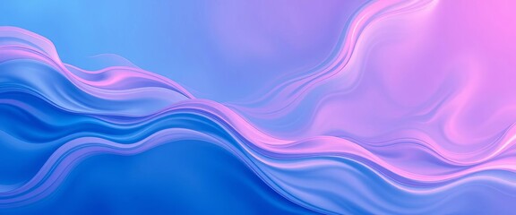 Swirling blue and pink waves, minimalist backdrop, dynamic luxury,  swirl,  serene