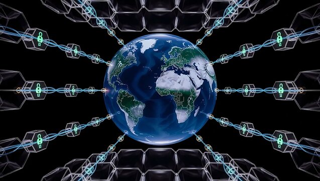 global communication concept