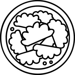 traditional fried brazil fogazza pastry