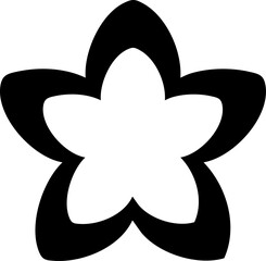 cultural tradition japanese single flower design