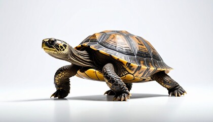 Obraz premium turtle on a white background