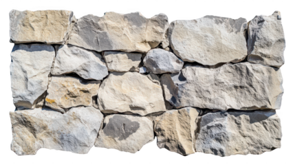A close-up view of a textured stone wall made of various sized and shaped stones. natural colors and patterns. suitable for architectural or landscaping projects