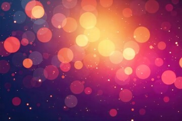Obraz premium Abstract bokeh background, shimmering lights out of focus, dreamy and ethereal glow, perfect for design projects needing a magical touch A vibrant, blurry sparkle texture , fairytale, shimmering