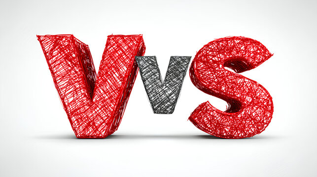 Versus sign Stock Illustration