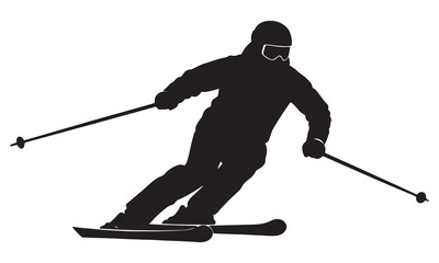 Downhill Skiing Posture for Beginners